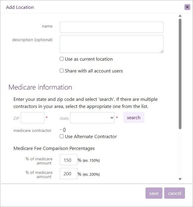 FindACode change the date of the data you are viewing.