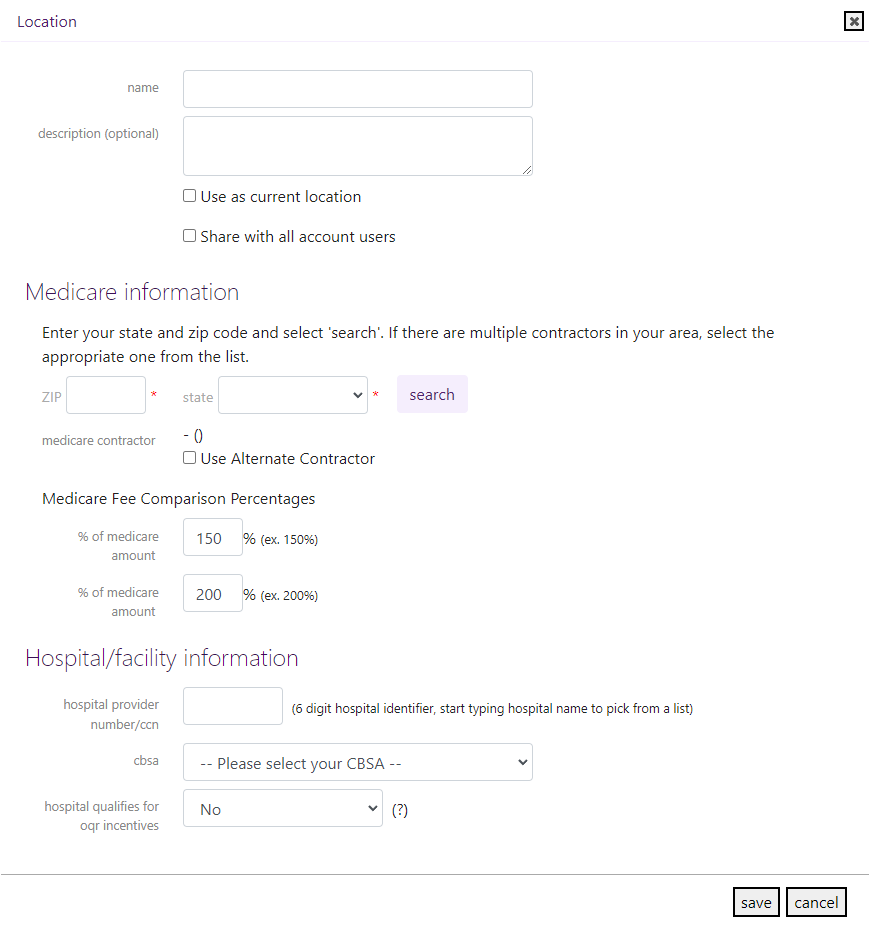 FindACode change the date of the data you are viewing.