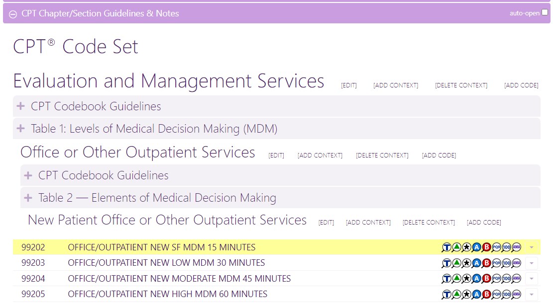before Visual updates to the code hierarchy section of the Code details pages