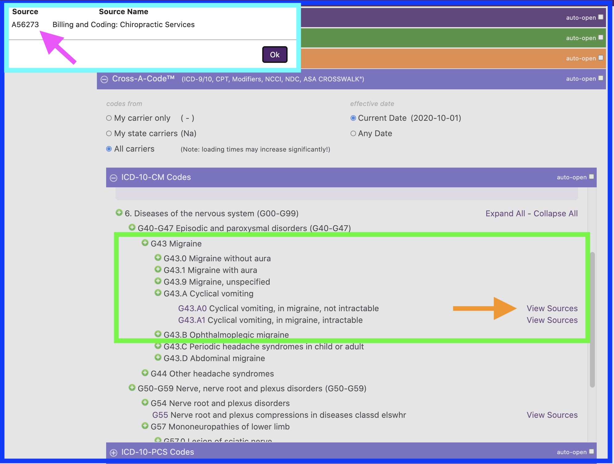 View Source and Select Doc