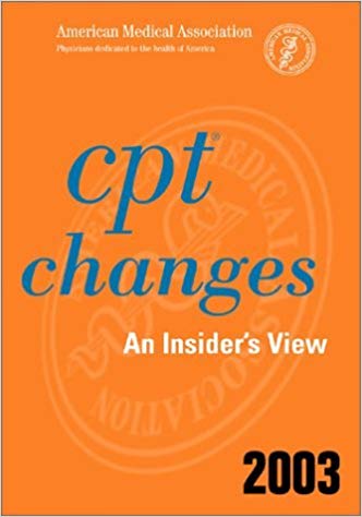 Book cover for CPT Changes 2003