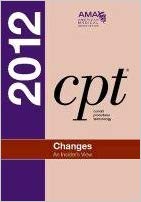 Book cover for CPT Changes 2012