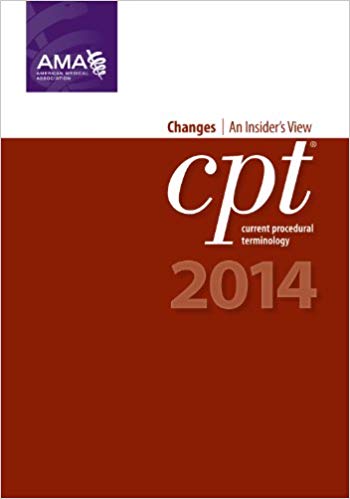 Book cover for CPT Changes 2014
