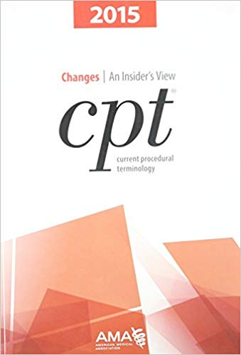 Book cover for CPT Changes 2015